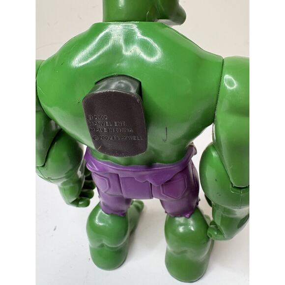 Lot of 2 Marvel Spider-Man and Friends Super Heroes Chunky 6.5 Inch Toy Biz Hulk - Picture 4 of 7